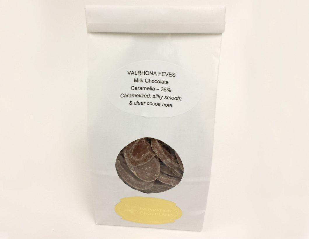 36% Milk Chocolate - Caramelia - VALRHONA Chocolate Bags